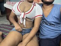 naked cam girl sucking cock RiyaAndSachin